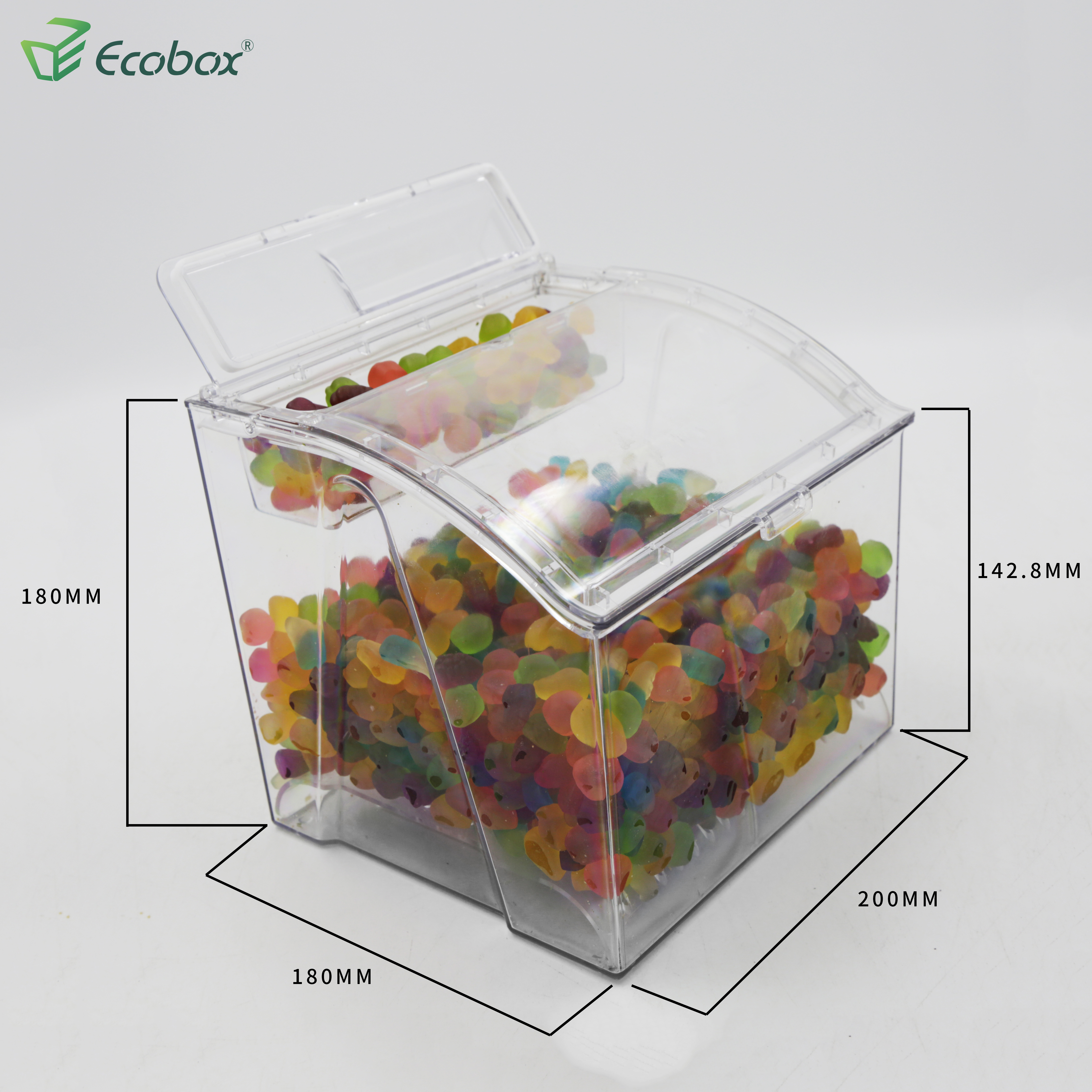 Ecobox SPH-055 bombonera hermética con cajón interior