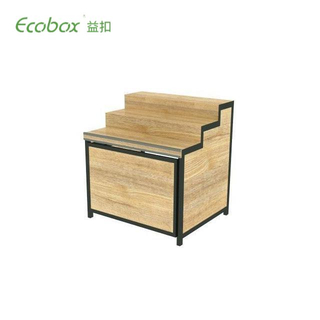 Ecobox GMG-001 Estante de madera para alimentos a granel para supermercado 