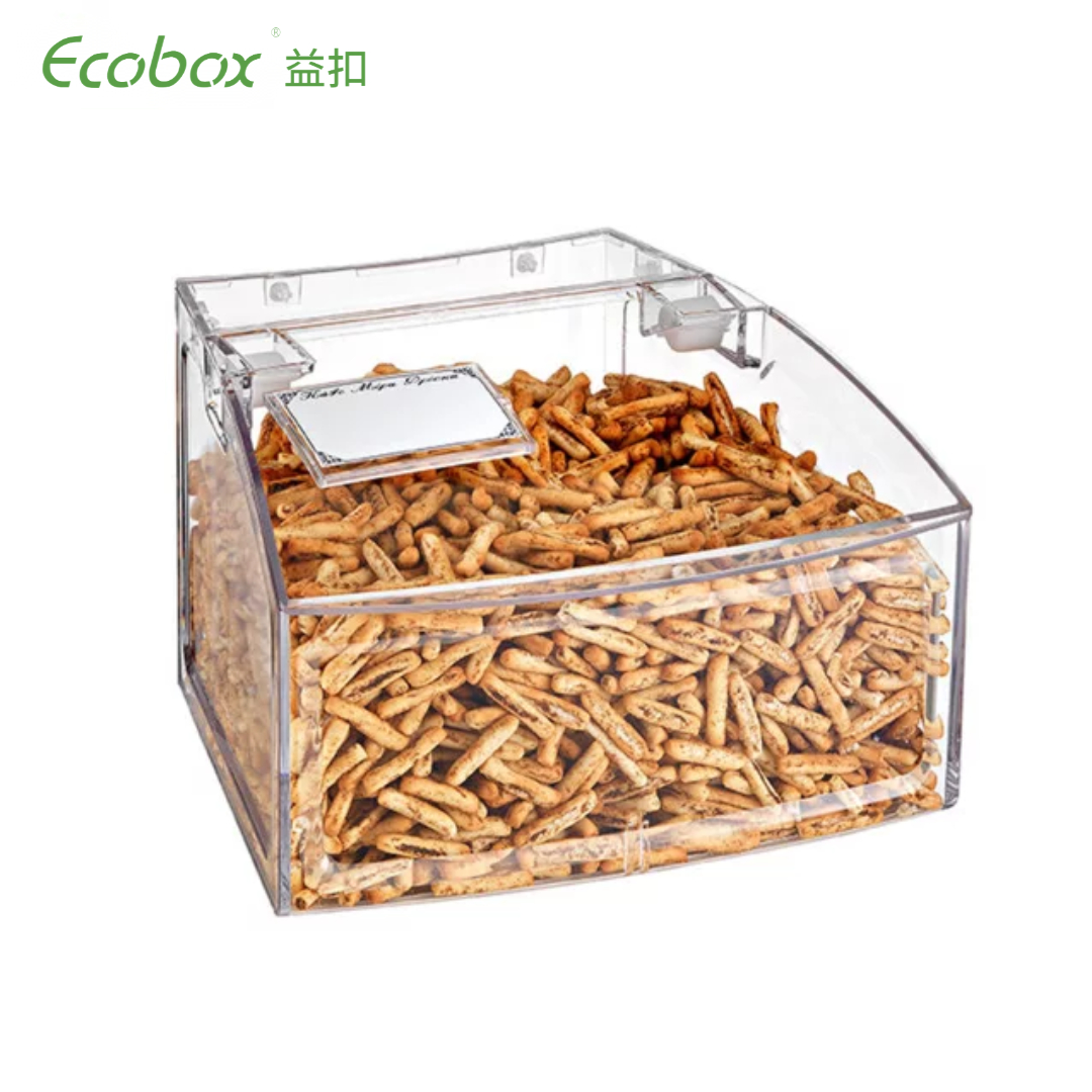 Ecobox SL-0201C Contenedor de alimentos a granel en forma de arco para alimentos de supermercado industrial