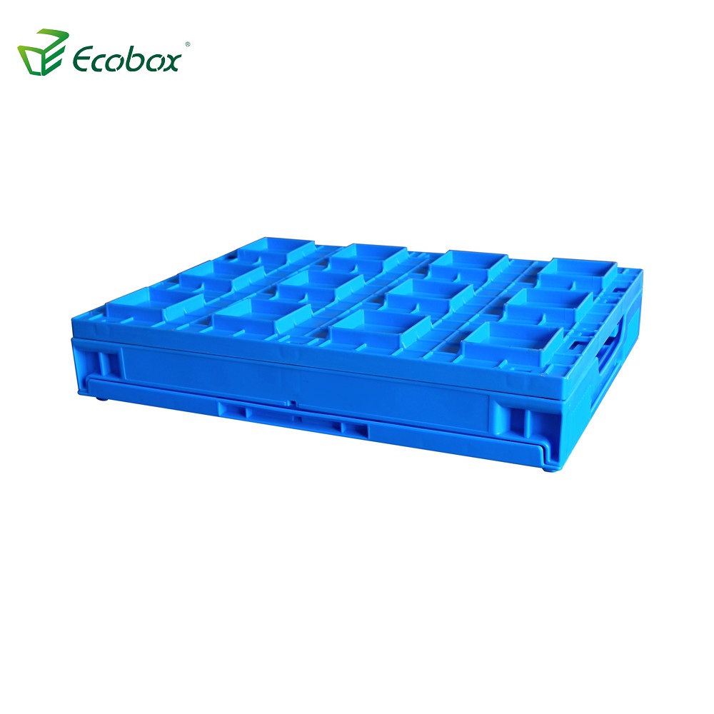 Caja de transporte de caja de contenedor de almacenamiento de contenedor de plástico plegable plegable Ecobox 40x30x25,5 cm
