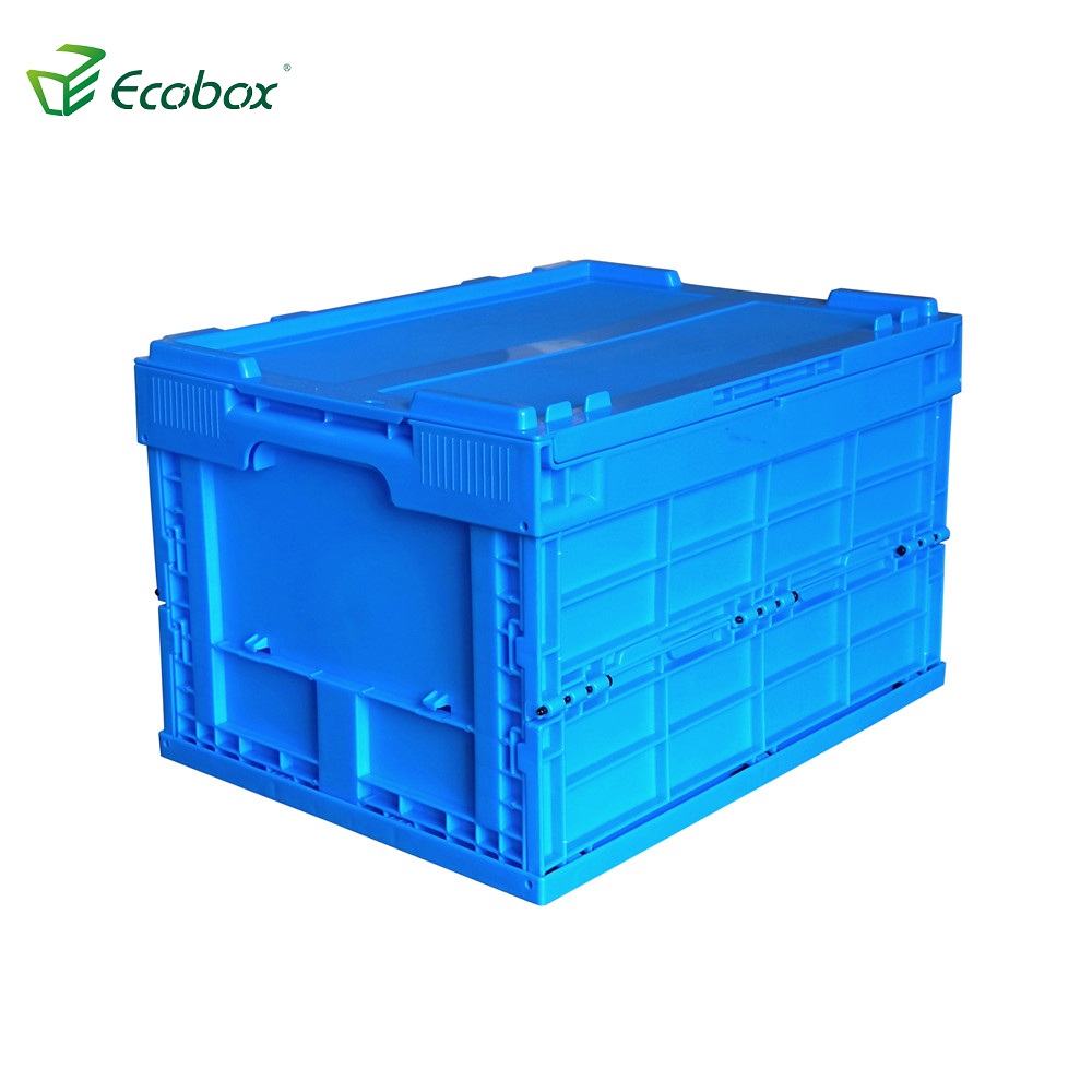 Caja de transporte de caja de contenedor de almacenamiento de contenedor de plástico plegable plegable Ecobox 40x30x25,5 cm