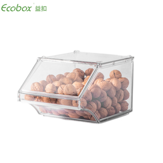 Ecobox SS-02 Contenedor a granel apilable de supermercado para alimentos y dulces a granel