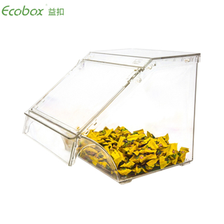 Ecobox SS-01 Contenedor apilable de supermercado para alimentos y dulces a granel