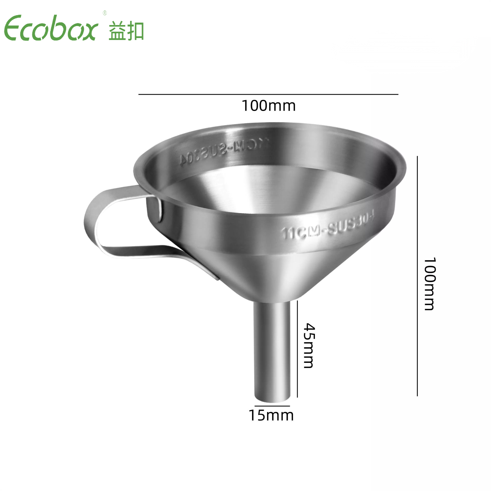 Contenedor dispensador de tambor líquido de aceite inoxidable de calidad alimentaria Ecobox para tiendas zerowaste