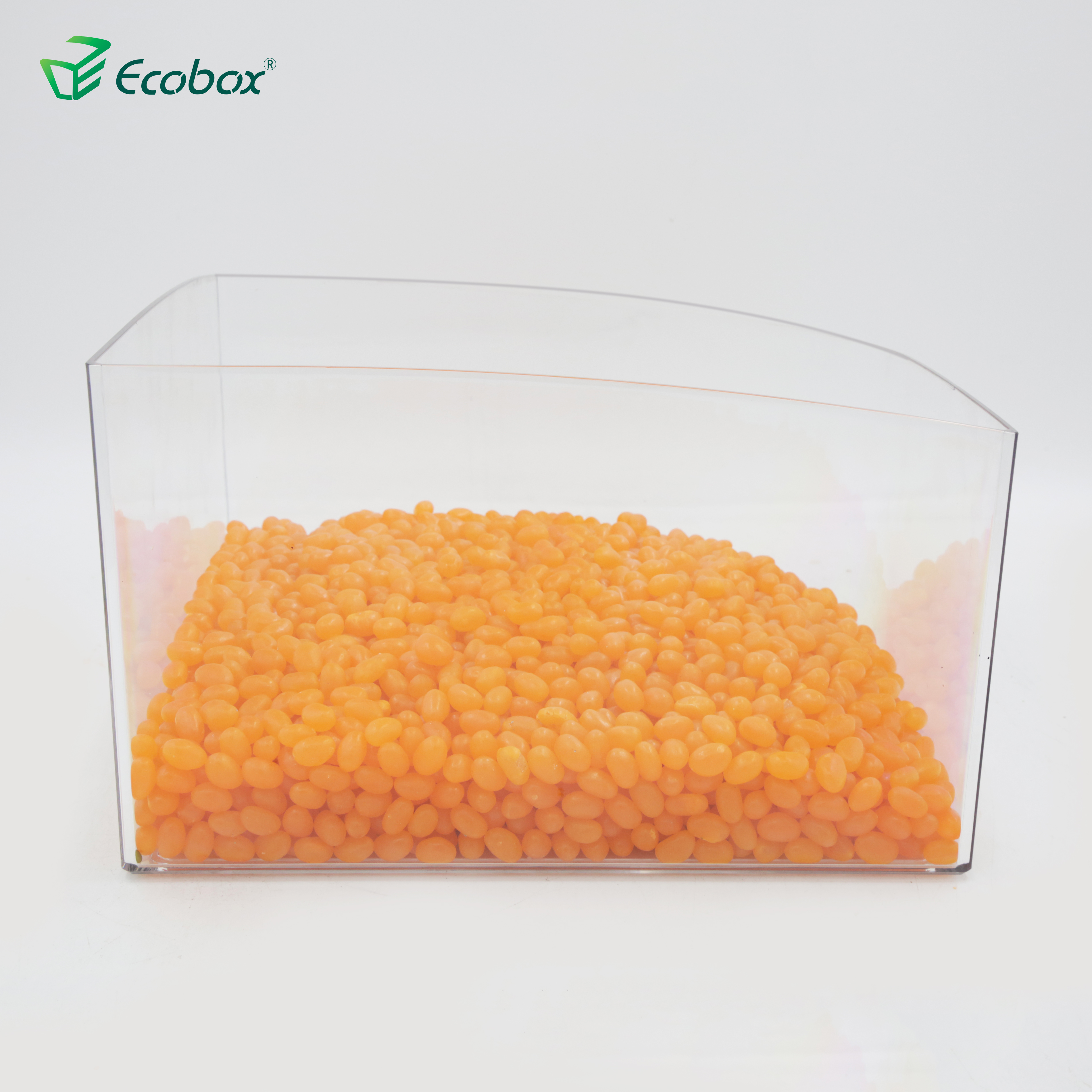 Contenedor a granel personalizado Ecobox SPH-050 de un cuarto de círculo