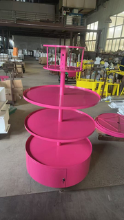 Vitrina redonda Ecobox TG-25 para venta al por menor