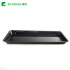 ECOBOX FZ-0401C Pantalla de carne a granel de plástico bandejas frescas para supermercado