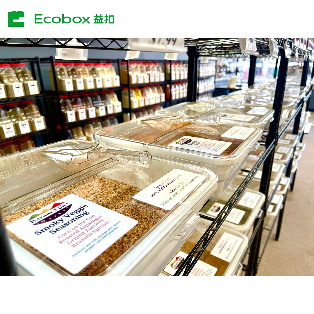 Recipiente de alimentos a granel EcoBox LD-05 con SCOOP