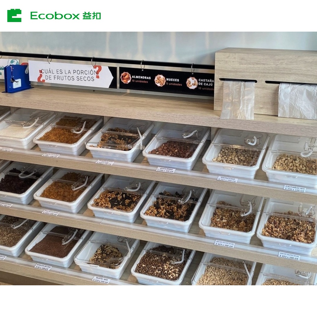Recipiente de alimentos a granel EcoBox LD-05 con SCOOP