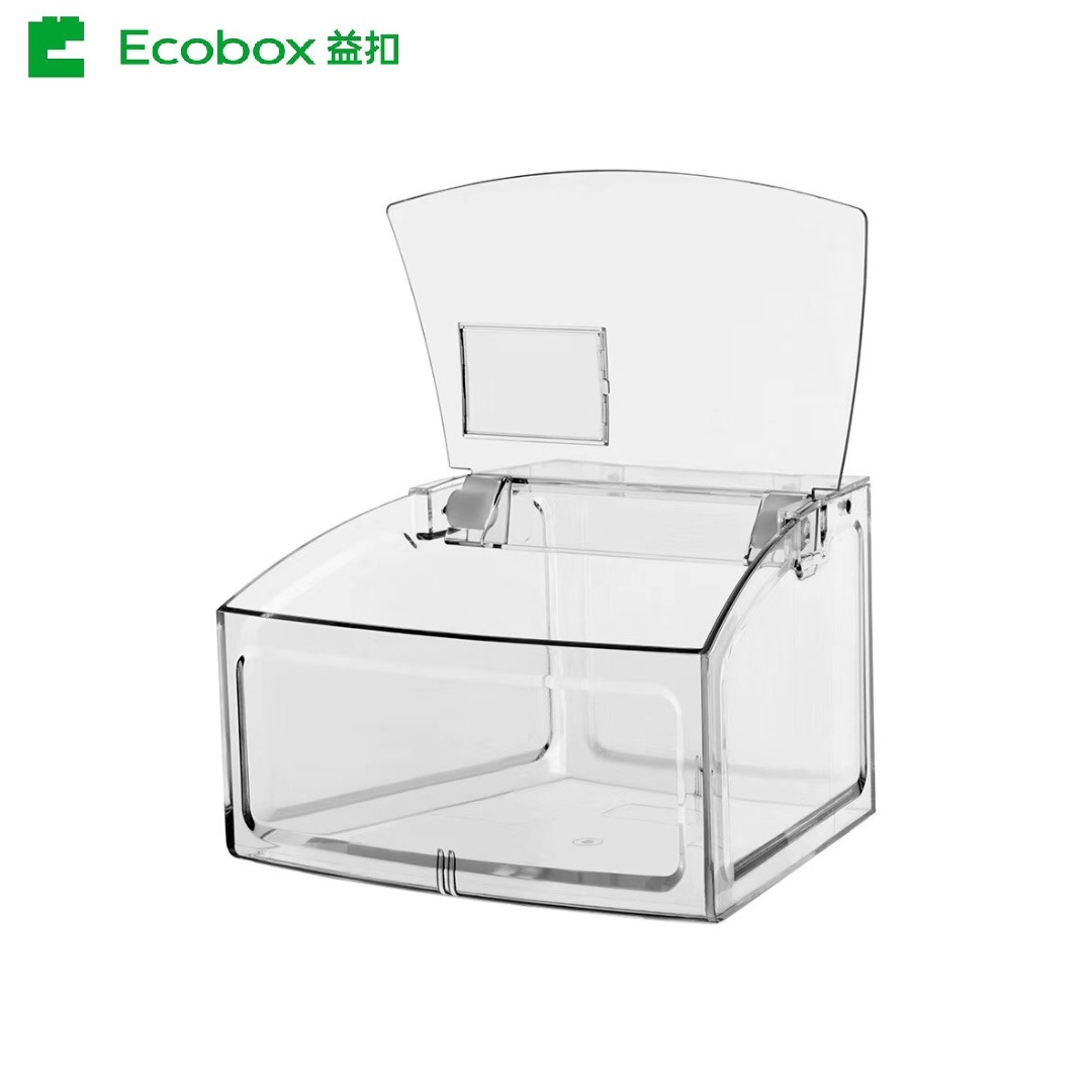 ECOBOX SL-0302C Forma de arco Pequeño a granel Bin para estante de supermercado