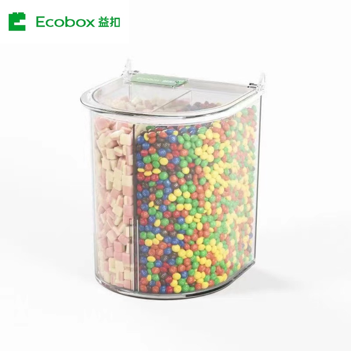 ECOBOX MY-0101C SUPERKET BUN A BUNBLE BUN para comida a granel y dulces