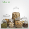 Ecobox FB200, tarro redondo hermético para dulces, pecera, lata de hierbas, caja de almacenamiento de nueces