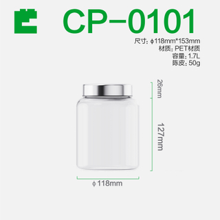 ECOBOX CP-0101 Tuercas herméticas a granel de contenedor