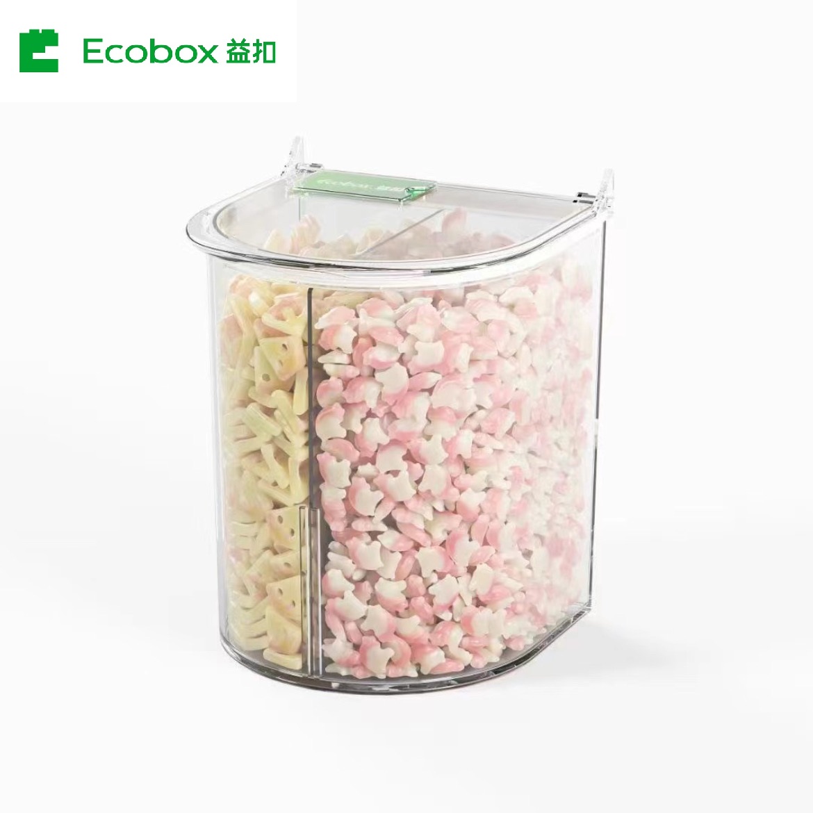 ECOBOX MY-0101C SUPERKET BUN A BUNBLE BUN para comida a granel y dulces