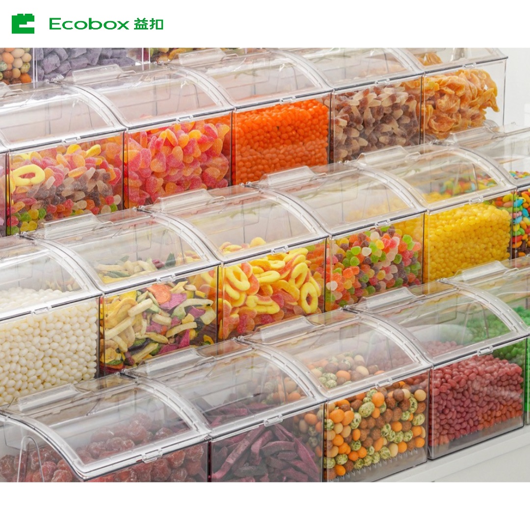 ECOBOX MF-0101B AirTight Candy Bin con cajón interior