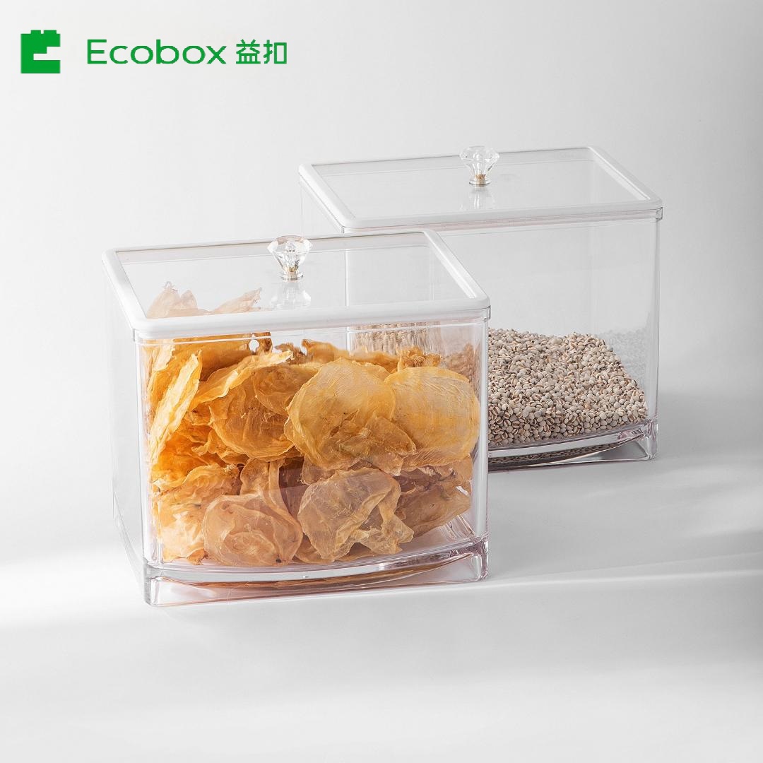 ECOBOX MF-05/06/07/08 Atertight Tuercas a granel Bin Jar
